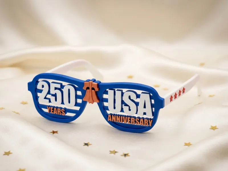 USA 250th Anniversary Glasses
