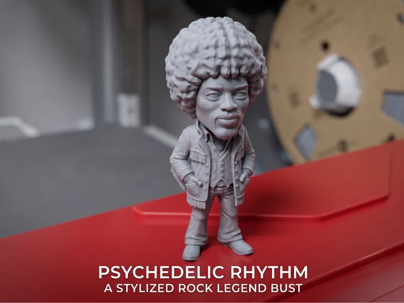 Chibi Rock Star Series - Jimi Hendrix