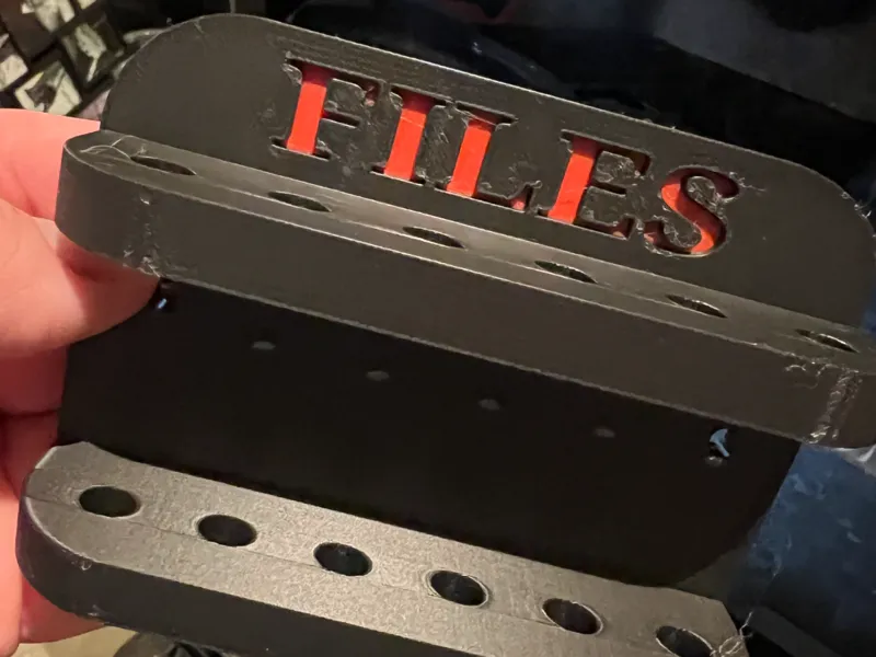 Mini Needle File Holder