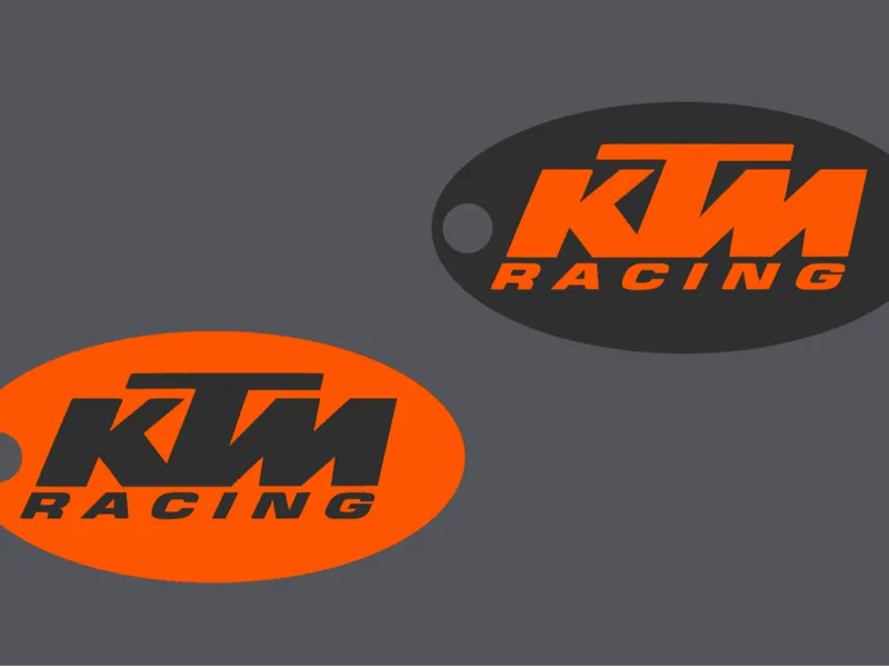 portachiavi Ktm ovale