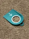 Golf Hole with Keychain Hole Multi-Color