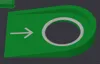 Golf Hole without Keychain Multi-Color