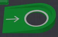 Golf Hole without Keychain Multi-Color