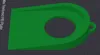 Golf Hole with Key Chain Single-Color