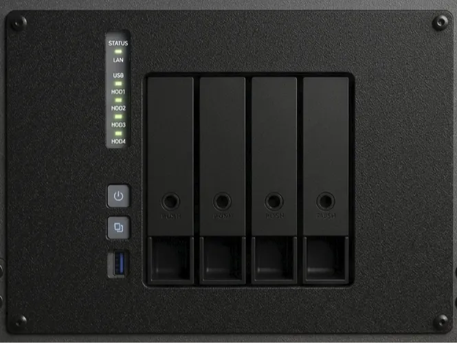 QNAP TS-431K NAS faceplate for KWS Rack [4U]