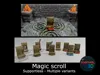 Magic scrolls without base