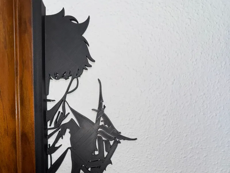 Door Art/ Wall Art Sung jin woo Solo Leveling