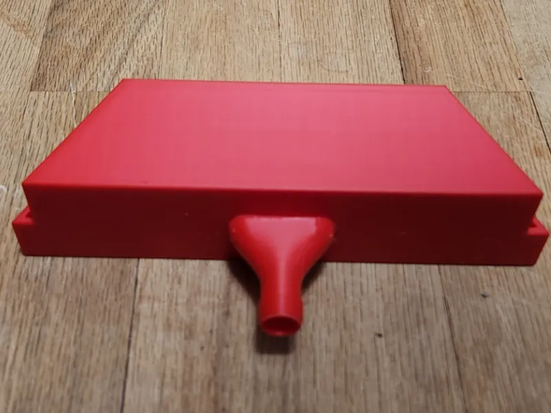Header box for Flared Adventure sluice