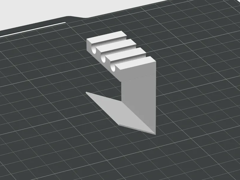Cable Holder | Snaps Onto Desk