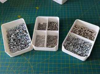 Stackable Box For Desk/Workshop Organisation