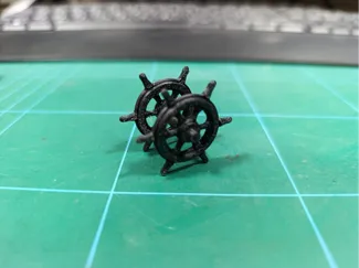 Tall ships steering wheel