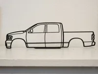 Déco murale Dodge Ram Cummins 3ᵉ génération — photo 2
