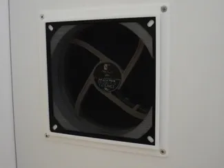 140mm fan passthrough and filter holder