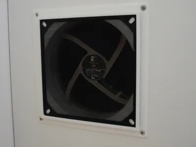 140mm fan passthrough and filter holder