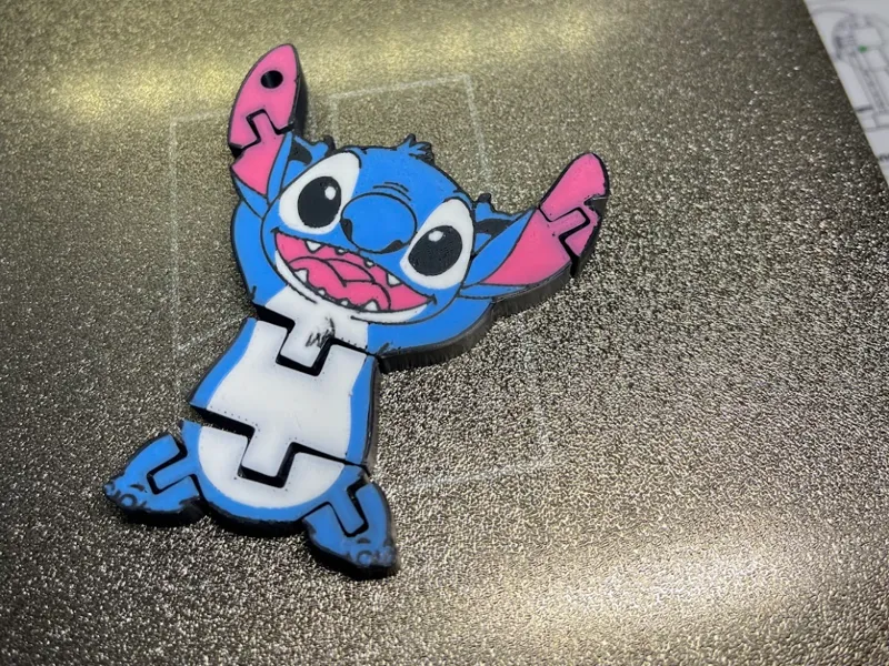 Flexi Stich with keychain ring hole