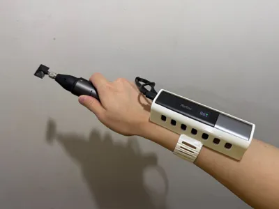 Wrist Battery Compartment - Good helper for wireless handheld devices