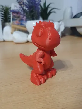 Letrero o emblema decorativo: Rhubarb Baby T-Rex – Articulated Paw Patrol Dino — vista de referencia 5
