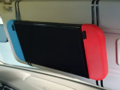 Nintendo Switch holder for car sun visor