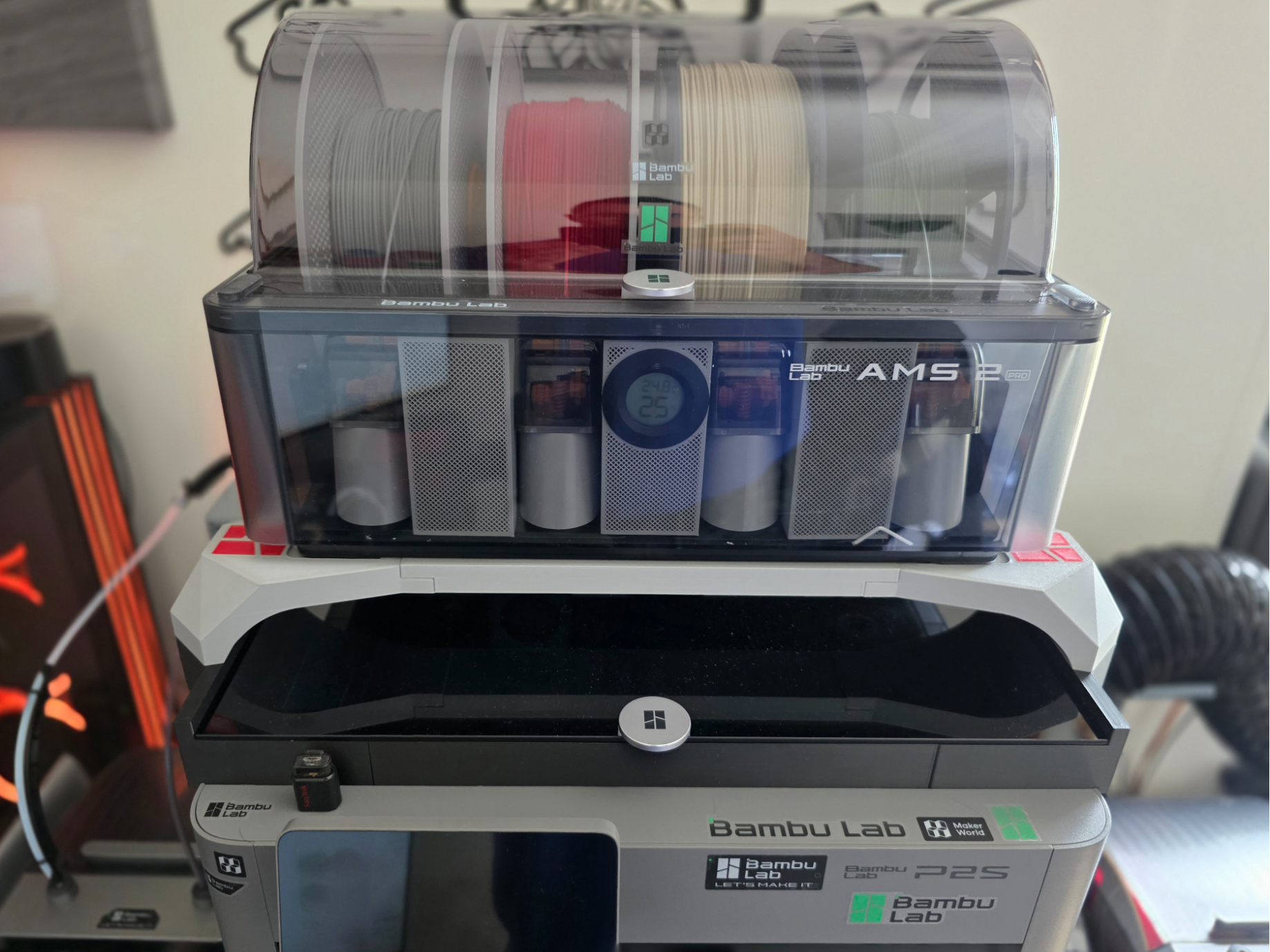 P2S Riser for AMS2PRo & TPU Feed Assist Modul
