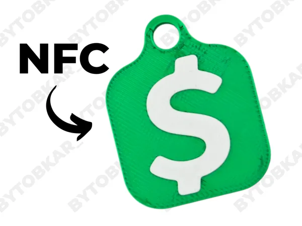 Porte-clés NFC pour paiement CashApp