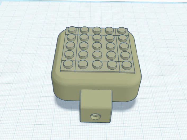 l3go stud z axis cap