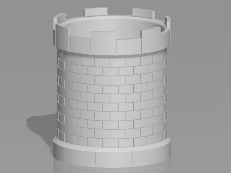 Castle Can Holder