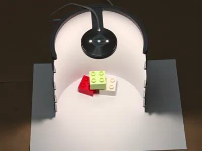Paper photo booth / light box