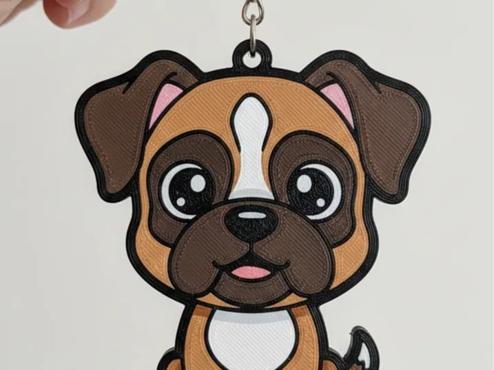 LLavero Boxer pequeño