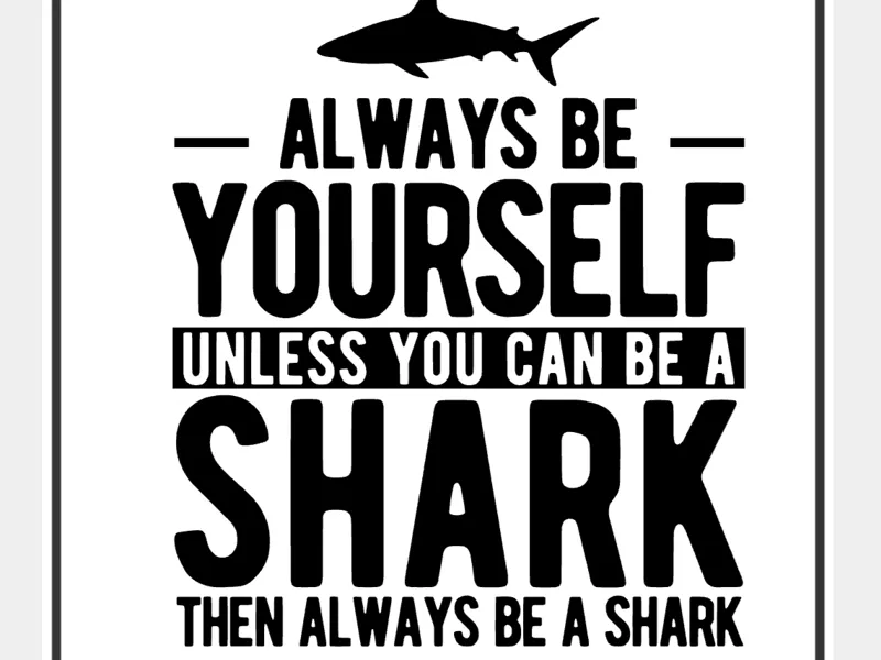 shark sign