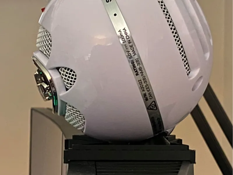 Blue Snowball Mount for Alienware AW3418DW