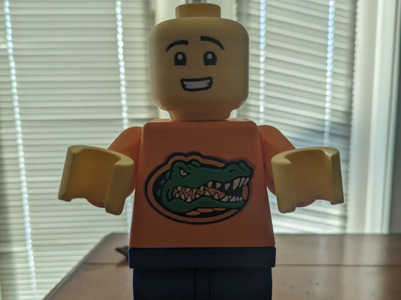 Florida Gators Brick man