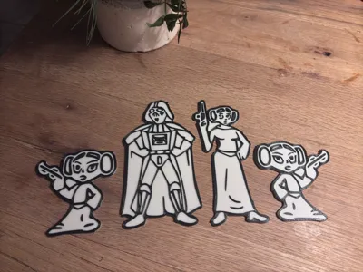 Starwars Mailbox Family