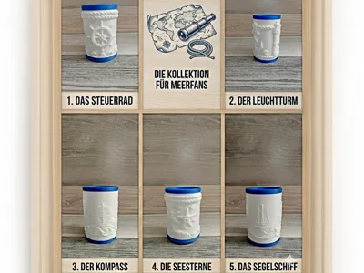 Maritime Pen Holder / Cup