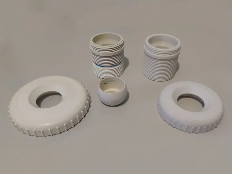 Pool Nozzle Plate & Pipe  (G1 1/2" BSP Thread)