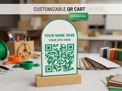 Fully customizable QR CART