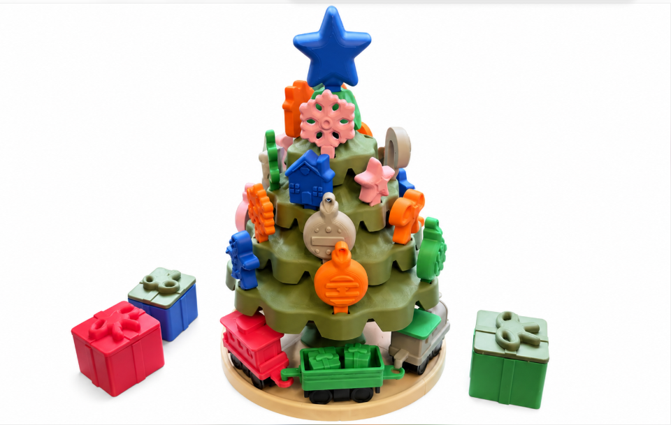 Let's Decorate the Christmas Tree!–Interactive Toy - 1