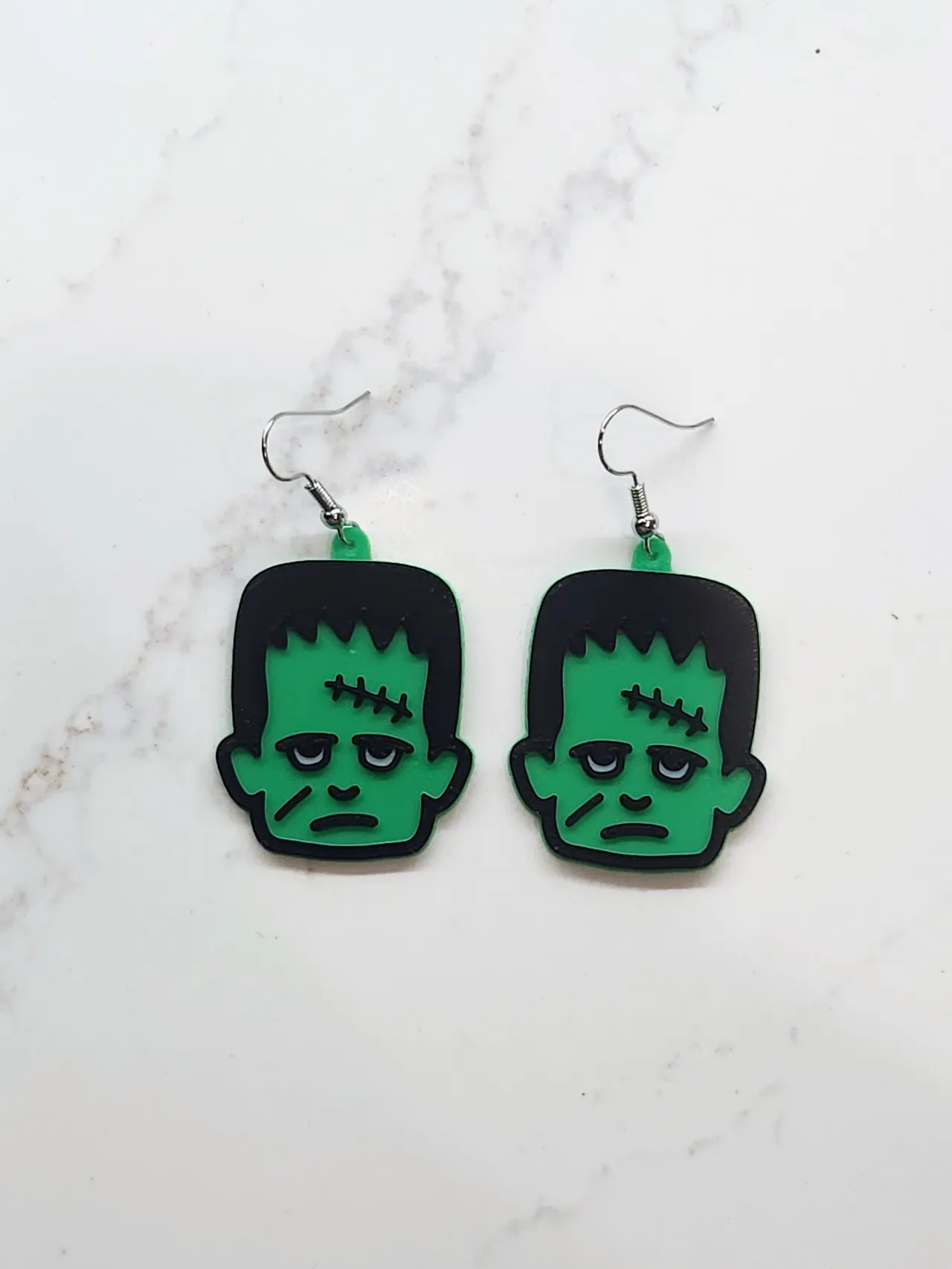 Frankenstein Earrings view 2