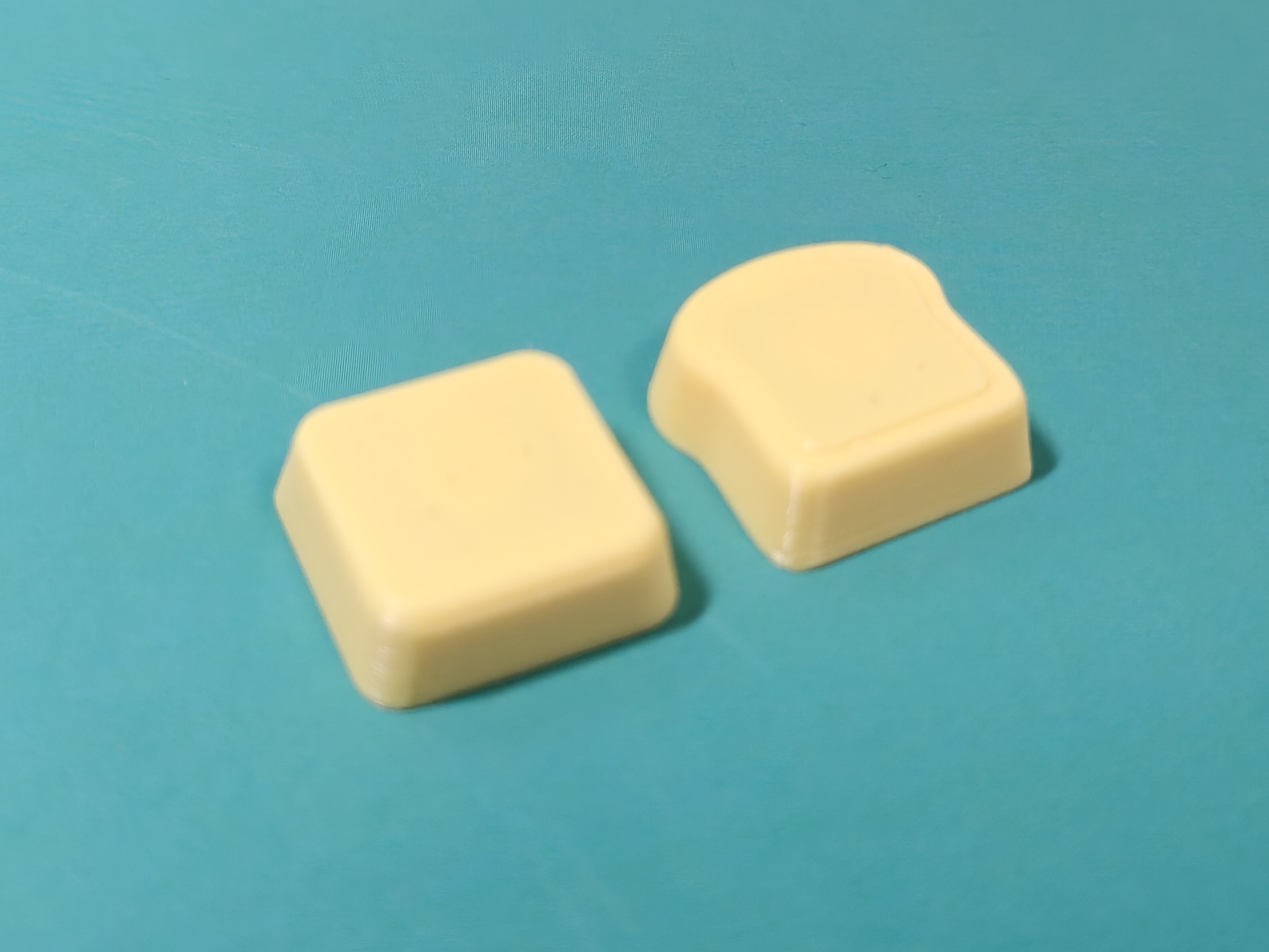 Miniatura 2 do modelo 3D 黄油烘焙面包键帽