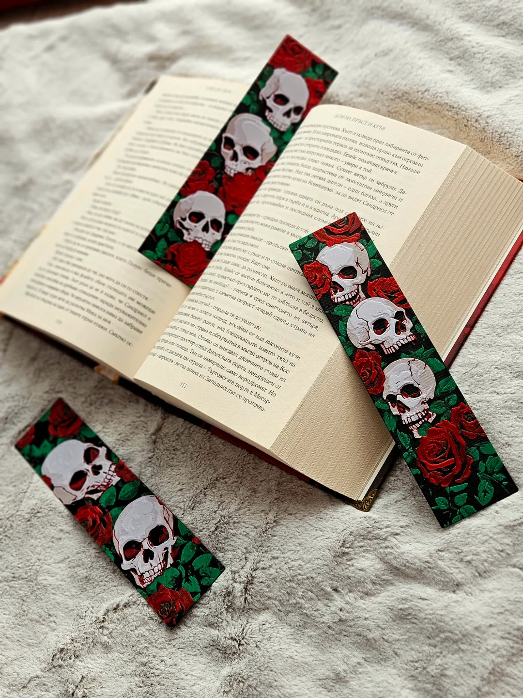 Skulls N' Roses - Bookmarks Set view 2