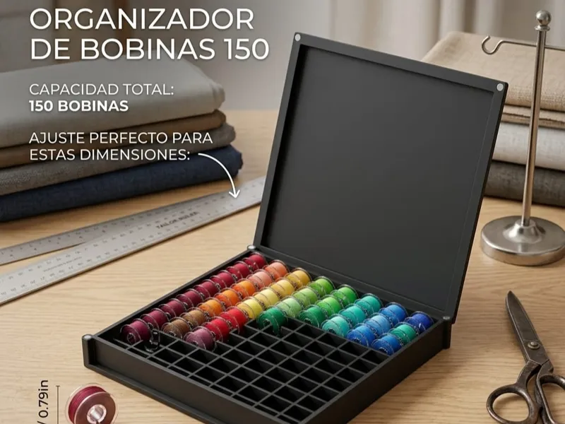 Box for 150 thread spool