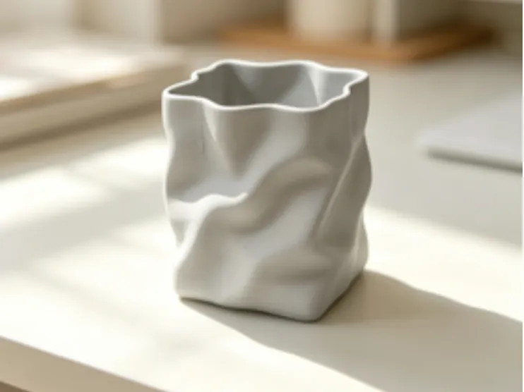 Irregular pen holder