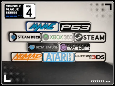 Console Plaque Series Collection - Volume 4