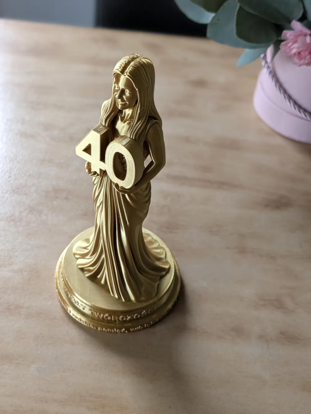Trophée Oscar féminin personnalisé - Récompense pour le 40e ...