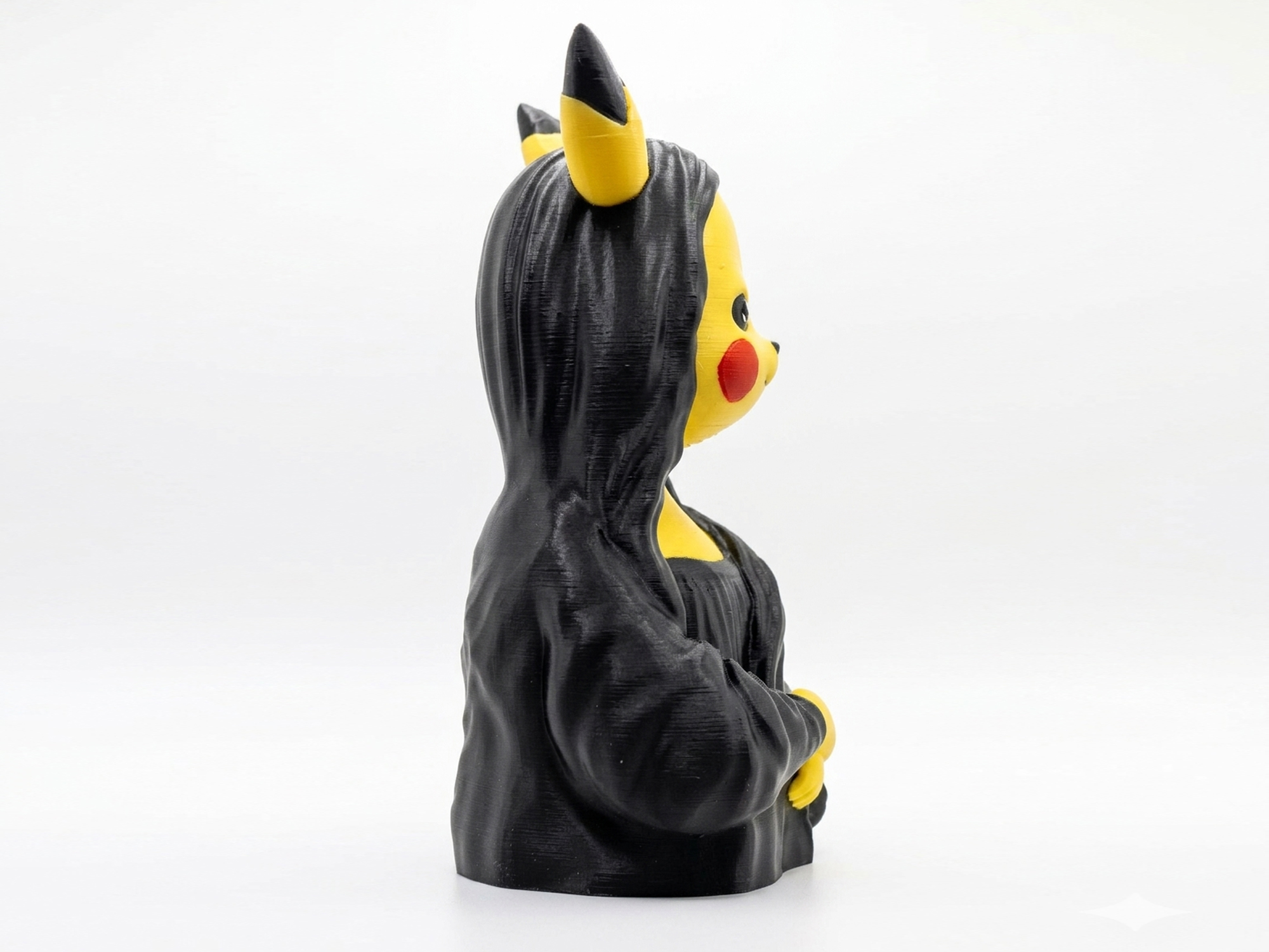 3Dプリント Monnapika - モナリザ ピカチュウ ファンアート - 無料3D
