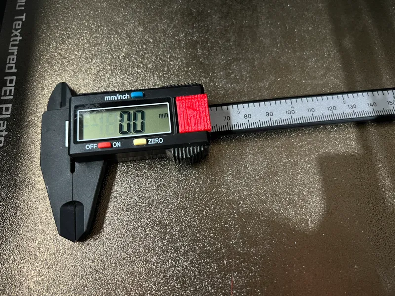 Calipers Battery Cover