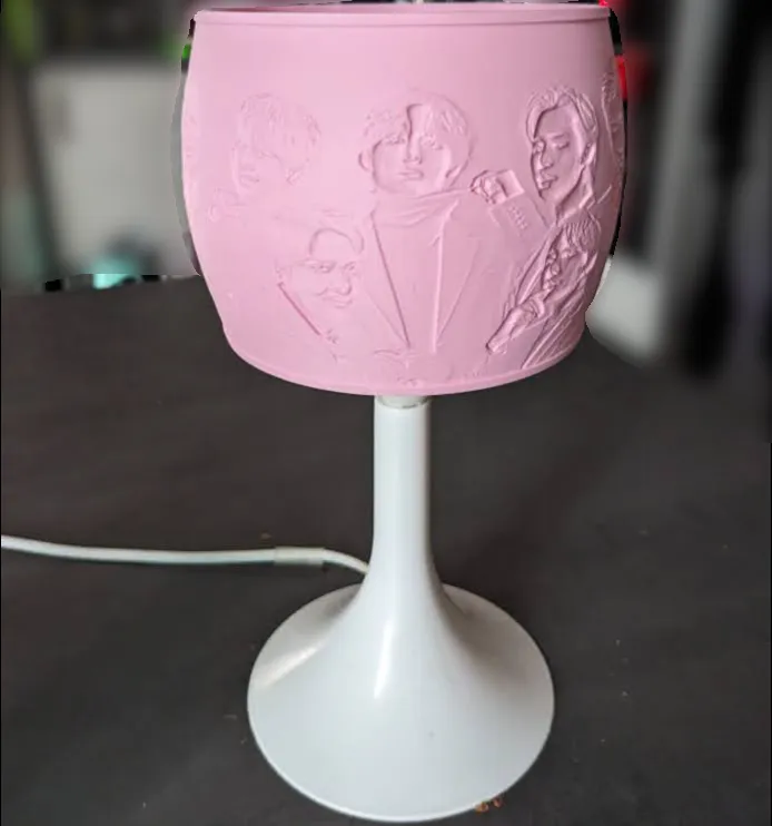 BTS Army Lampshade Litophane