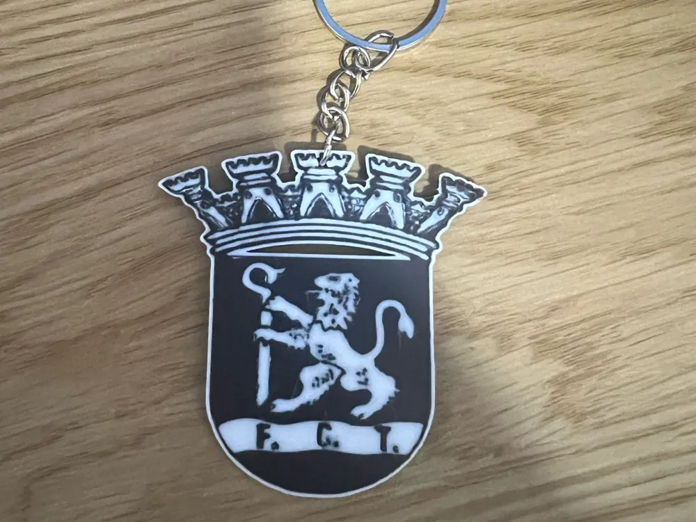 Tirsense FC Keychain 50x50 mm by Tech2u Bruno Moreira - MakerWorld