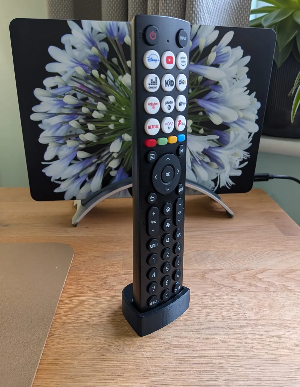 Hisense Tv Remote Control Table Stand - Free 3D Print Model - MakerWorld