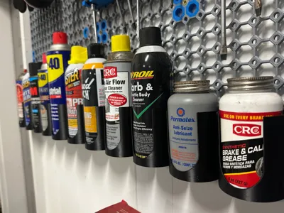 Spray Can Holder - Multiboard (with straw storage)