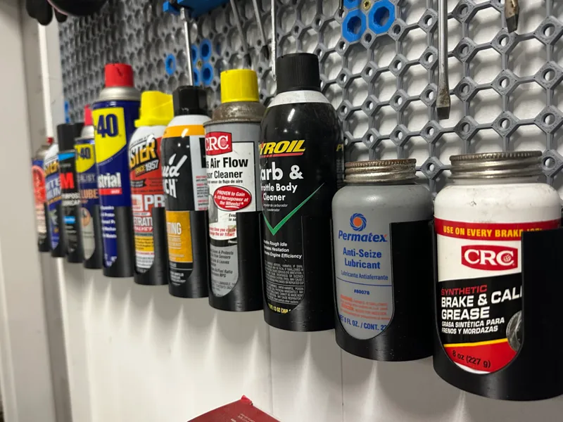 Spray Can Holder - Multiboard (with straw storage)
